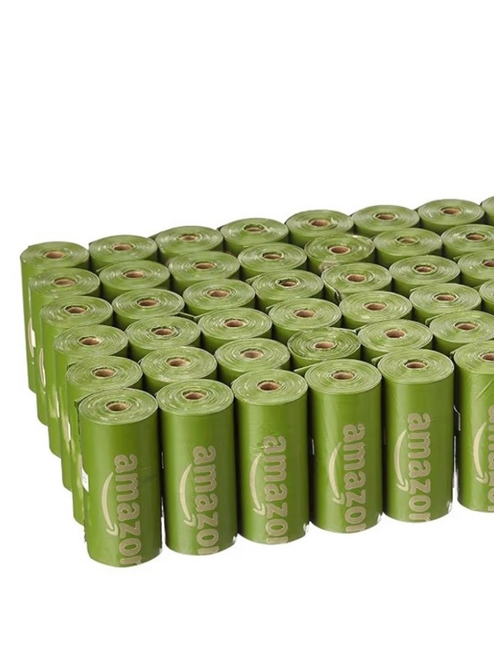 25+ Amazon Green Biodegradable Trash Bag Rolls, unscented